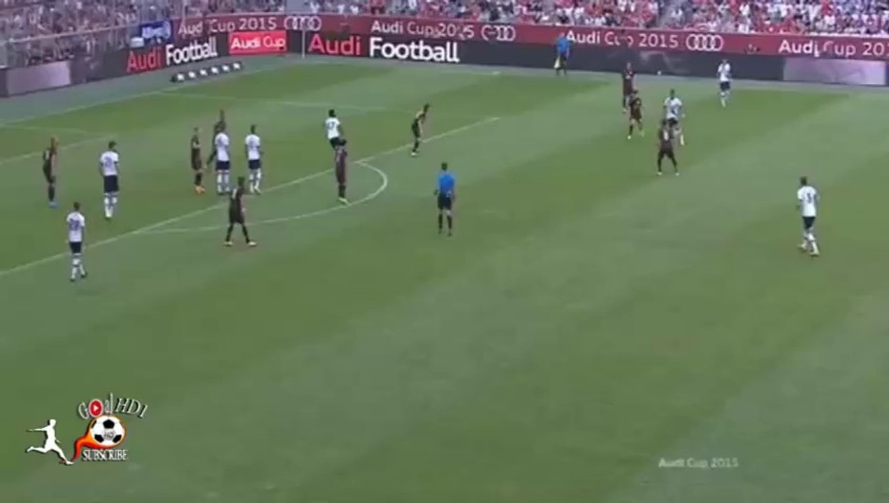 AC Milan vs Tottenham 0-1 Nacer Chadli Amazing Goal - Audi Cup 2015