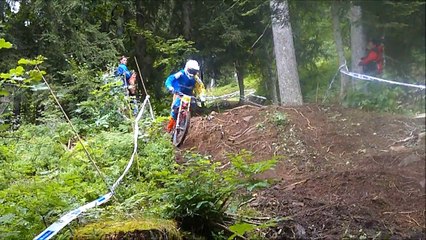 coupe de france vtt dh les carroz 2015