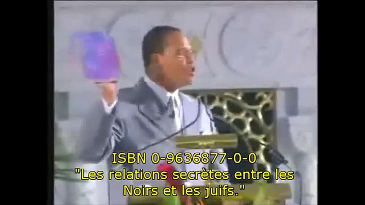 Farrakhan au sujet de l'esclavage des noirs africains