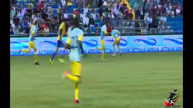 All Goals and Highlights | FC Astana 4-3 HJK Helsinki - UCL 15-16 3rd Round 05.08.2015