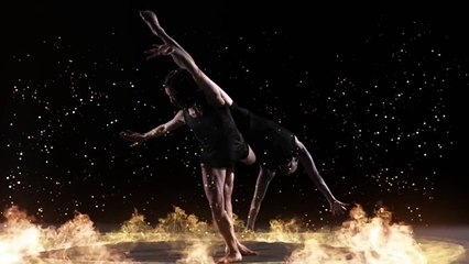 Fire Flight. Contemporary Dance filmed at 1000 FPS on the Phantom Flex. Maya 3D Fluid Fire VFX.