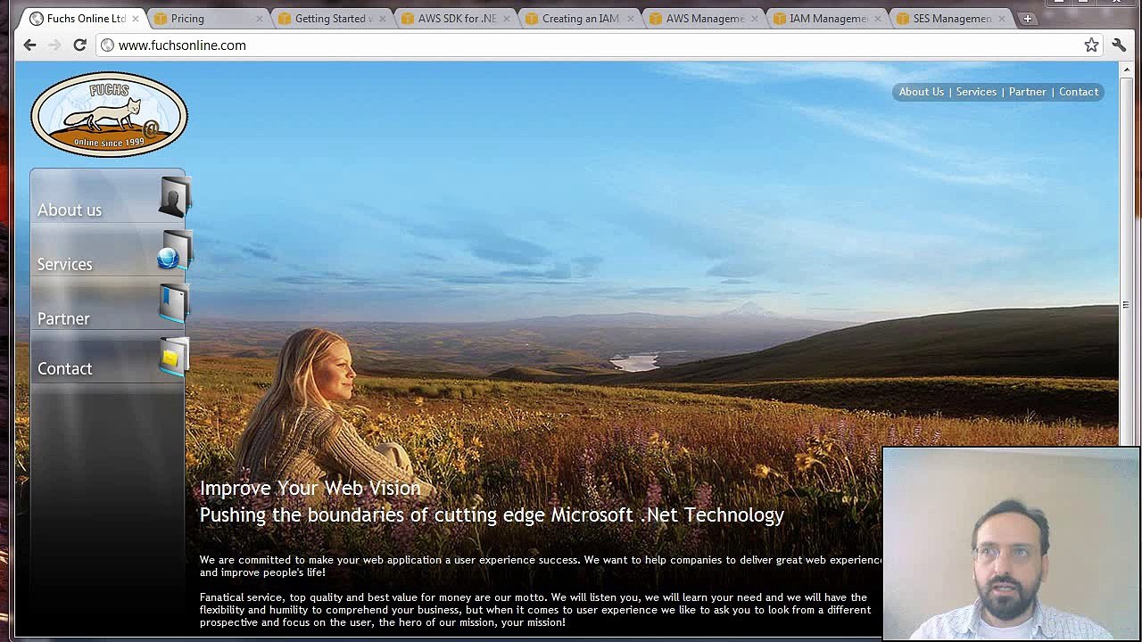 Send Email Using the Amazon SES API .Net SDK C# (Amazon Web Services Simlple Email Service)