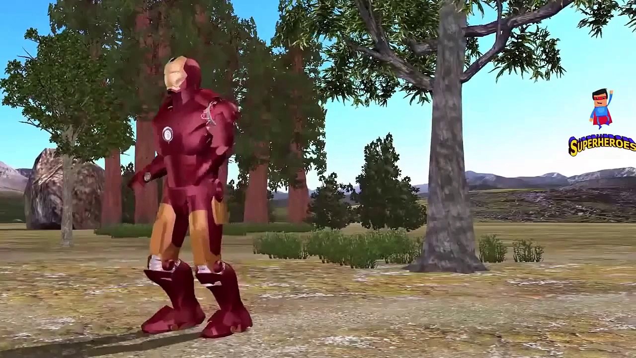 Spiderman Vs IronMan Dinosaurs Cartoons for Children Funny Videos | Cartoons For Children