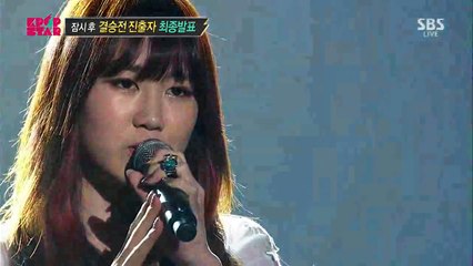 박지민Jimin Park “Hopeless Love” Comeback Stage @ SBS KPOP STAR 4 201504051