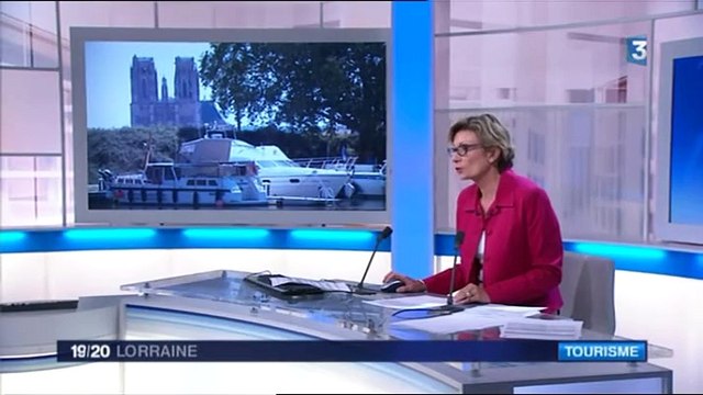 France 3 Lorraine - 19/20 du 05 août 2015 - Port de plaisance de Toul