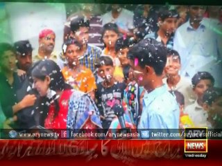 Fruit vendor hamza ali got 2nd position in metric