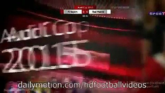 Toni Kross 1st Chance | FC Bayern Munchen 0-0 Real Madrid (Audi Cup Final 2015) HD
