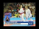 Los siete de oro: Valeria Echever ya sueña con el Mundial de Karate en Austria