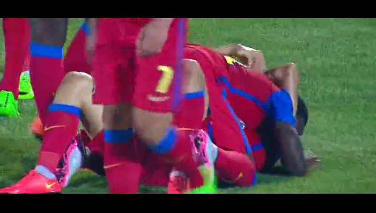 Goal Hamroun - Partizan 1-2 Steaua Bucuresti - 05-08-2015