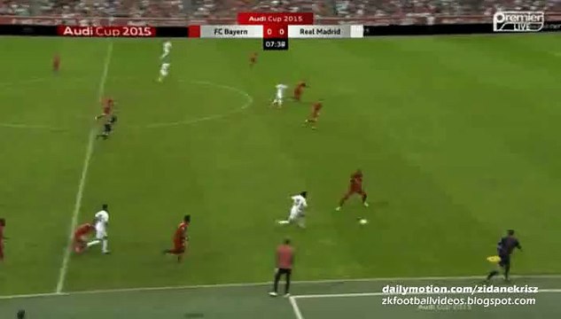 Toni Kroos Amazing Shot - FC Bayern München v. Real Madrid - Audi Cup Final 05.08.2015 HD