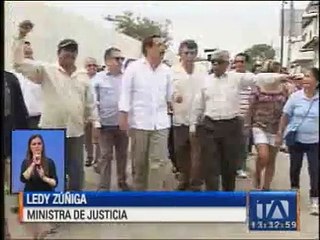 Ministra de Justicia: “Nebot está obligado a crear un centro de detención para los contraventores”