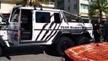 Brabus Mercedes G63 AMG 6x6 700 in the 2014 Gumball 3000 - Team Betsafe