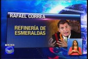 Primer mandatario anunció funcionamiento de refinería en Esmeraldas