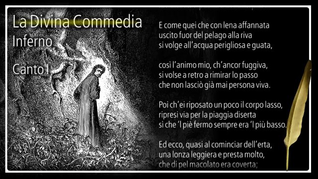 La Divina Commedia - Inferno - Canto I