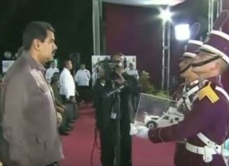 Este fue el obsequio que Maduro recibió de la GNB