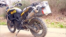 BMW F800GS with Metal Mule Panniers and Exhaust (Scorpion)