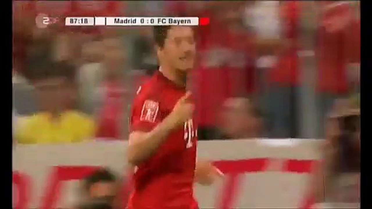 Robert Lewandowski  Bayern Munich 1-0 Real Madrid