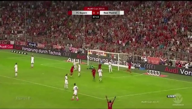 Real Madrid 0 - 1 Bayern Munich All Goals and Highlights 05/08/2015 - Audi Cup