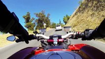 Onboard Ducati Streetfighter 1098 - Mt Hamilton Rd - GoPro 3 Black + Tank Cam