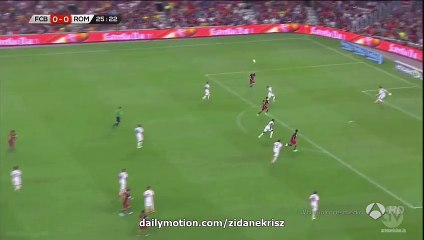 1-0 Neymar Goal HD _ Barcelona v. AS Roma _ Joan Gamper Trophy 05.08.2015