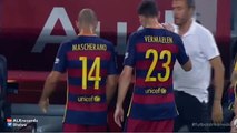 Goal Neymar Barcelona 1 - 0 AS Roma (Friendly) 2015