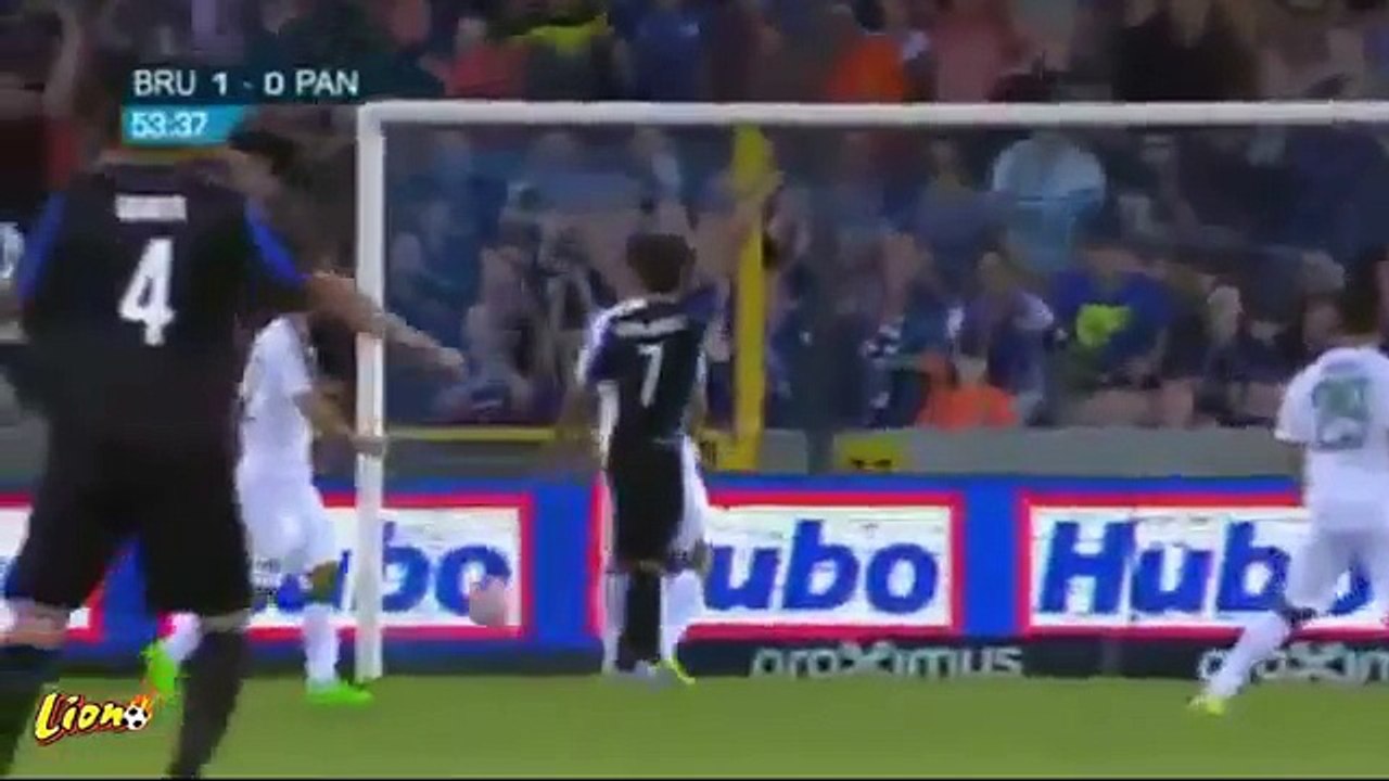 Club Brugge 3-0 Panathinaikos ~ [Champions League Qualification] - 05.08.2015 - All Goals & Highlights