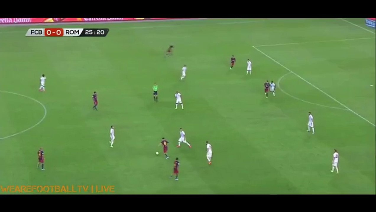 Lionel Messi Goal Vs Roma - Barcelona Vs AS Roma 2-0