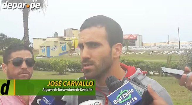Universitario de Deportes: José Carvallo parafraseó al 'Puma' Carranza (VIDEO)