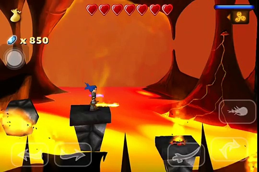 Swordigo walkthrough Ep.8 Fiery depths 2