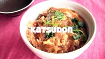 How to Make Katsudon (Recipe) カツ丼の作り方 (レシピ)