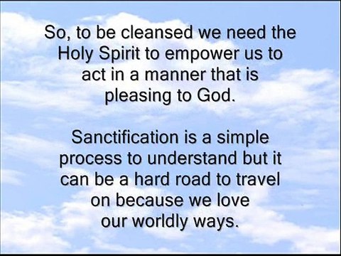 Sanctification