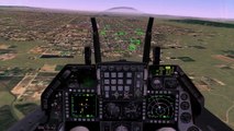 Falcon 4.0 Allied Force: Ignoring ATC and landing during my Escorts Recovery