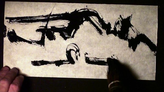 ZEN MEDITATION Magic of Zen art sumi-e painting