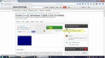 Turbo C or C   Compiler Install for Windows 7 or Windows 8 64bit