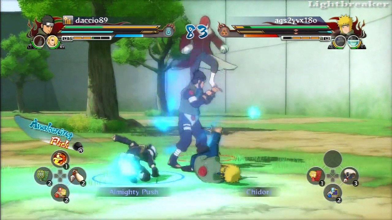 Naruto Storm Revolution ags Vs daccio89