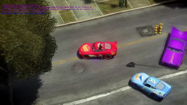 Custom Disney Pixar Cars Lightning McQueen, DINOCO, Ramone for Princess Anna Of Arendelle (Frozen)