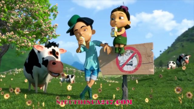 Tổng hợp quảng cáo sữa Kun gia đình siêu phàm bảo vệ nông trại sữa