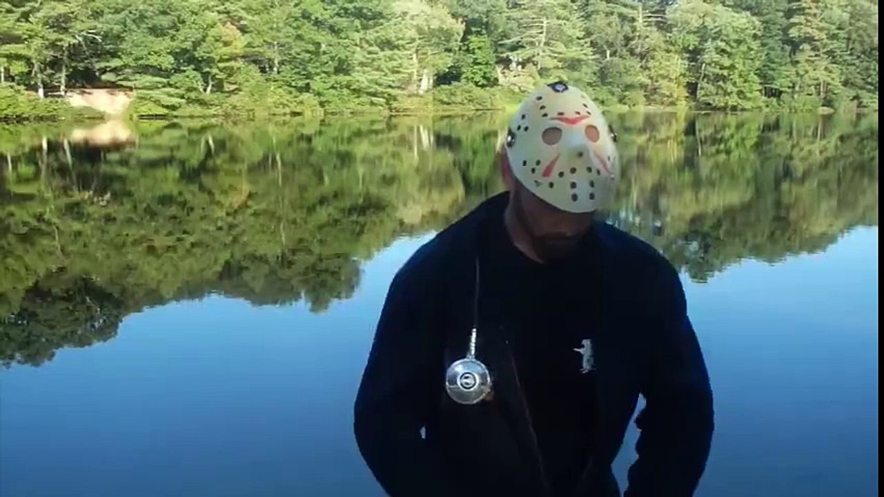 Scary Prank Funny Video of a Ghost Appearing in the Lake