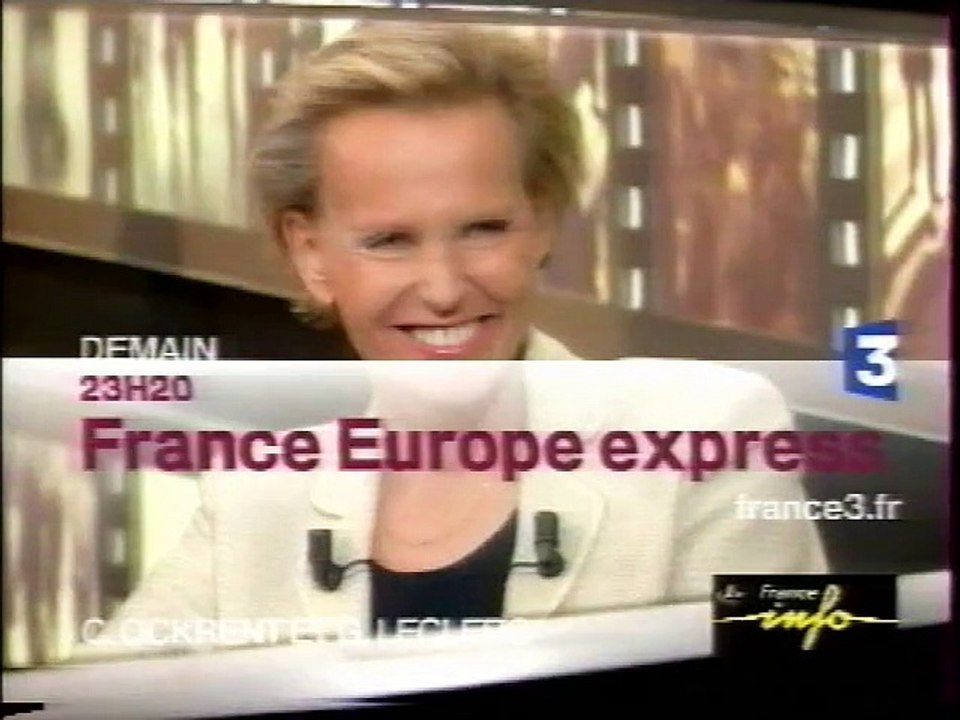 France 3 07.06.04 1 Pub, 4 B.A.,Cinéma lundi, L...