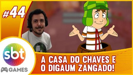 Mundo SBT no Minecraft - CASA do CHAVES, Piada e Digaum ZANGADO!