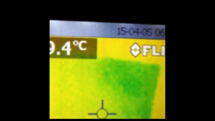 Spirits Manifest briefly on thermal camera