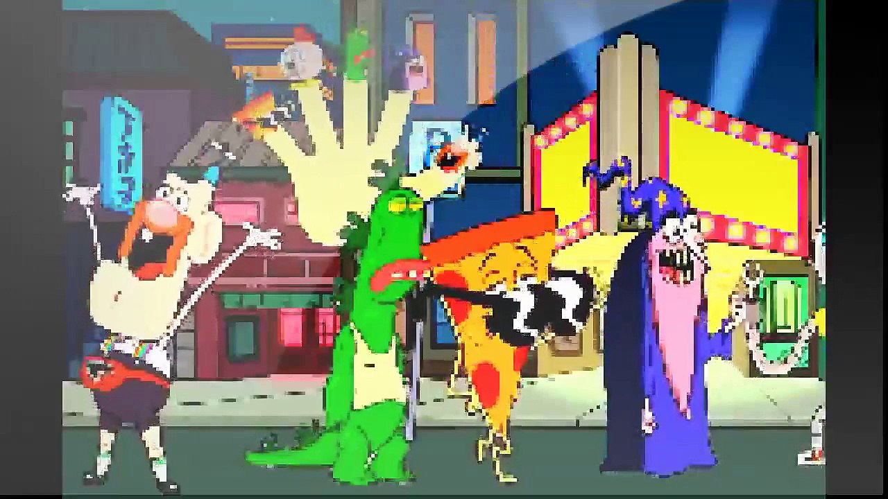 UNCLE GRANDPA Finger Family Cartoon Animation Nursery Rhymes For Children 2