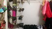 How to organize hallway closet - shoes, jackets and accessories