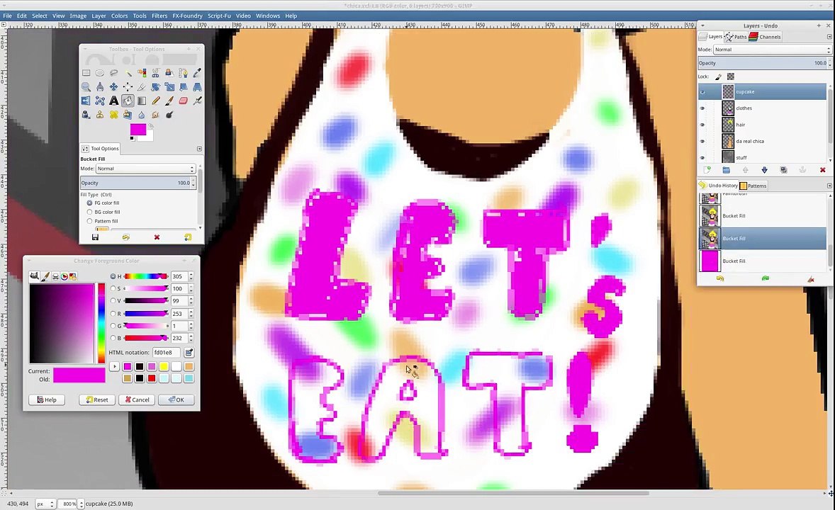 FNAF - Chica (Human) - SpeedPaint