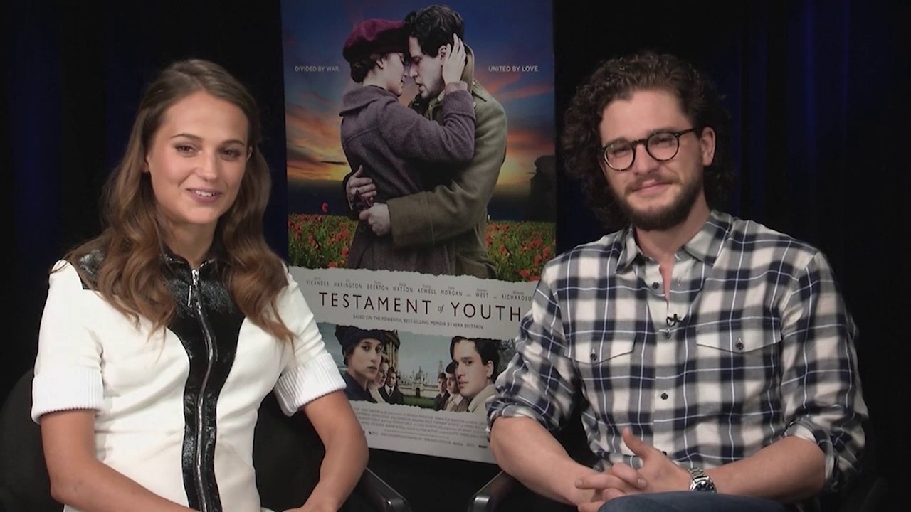 Interview: Alicia Vikander and Kit Harington (Testament of Youth)