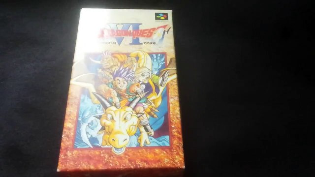 Dragon quest IV Super Famicom Unboxing!