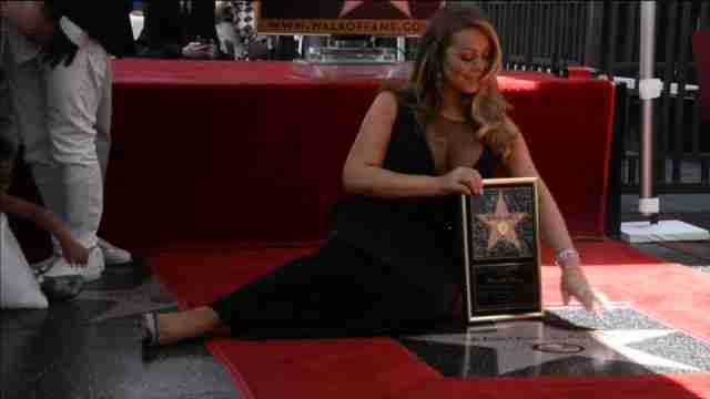 Mariah Carey ya tiene su estrella en el Paseo de la Fama de Hollywood