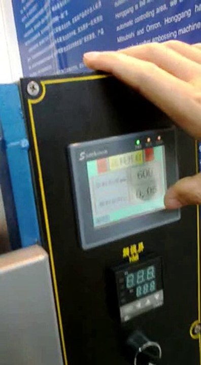 PVC boxex cutting creasing automatic