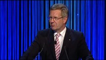 Festrede von Bundespräsident Christian Wulff bei der Verleihung des Deutschen Umweltpreises 2011.